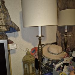 2 Lamps A Set Of 2 Antique 