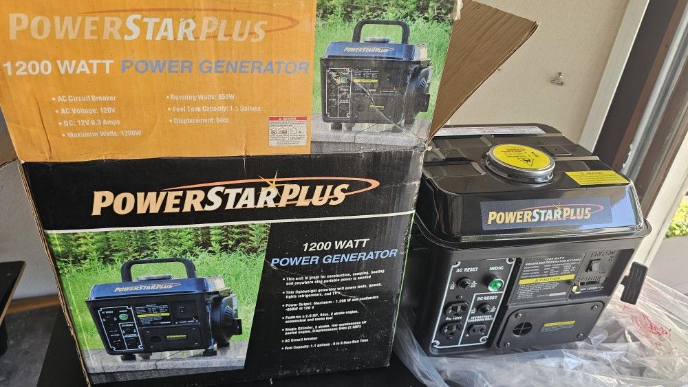 Gas Power Generator