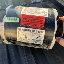 Evaporated cooler motor