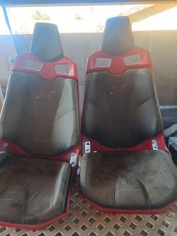 Can am x3 red seats