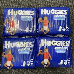 Huggies OverNights Size 5 (4 Packs) 