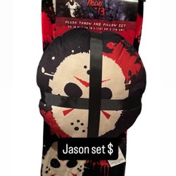 Jason Horror Blanket Set