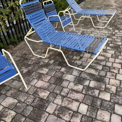 Lounge Chairs And Pool Chair 