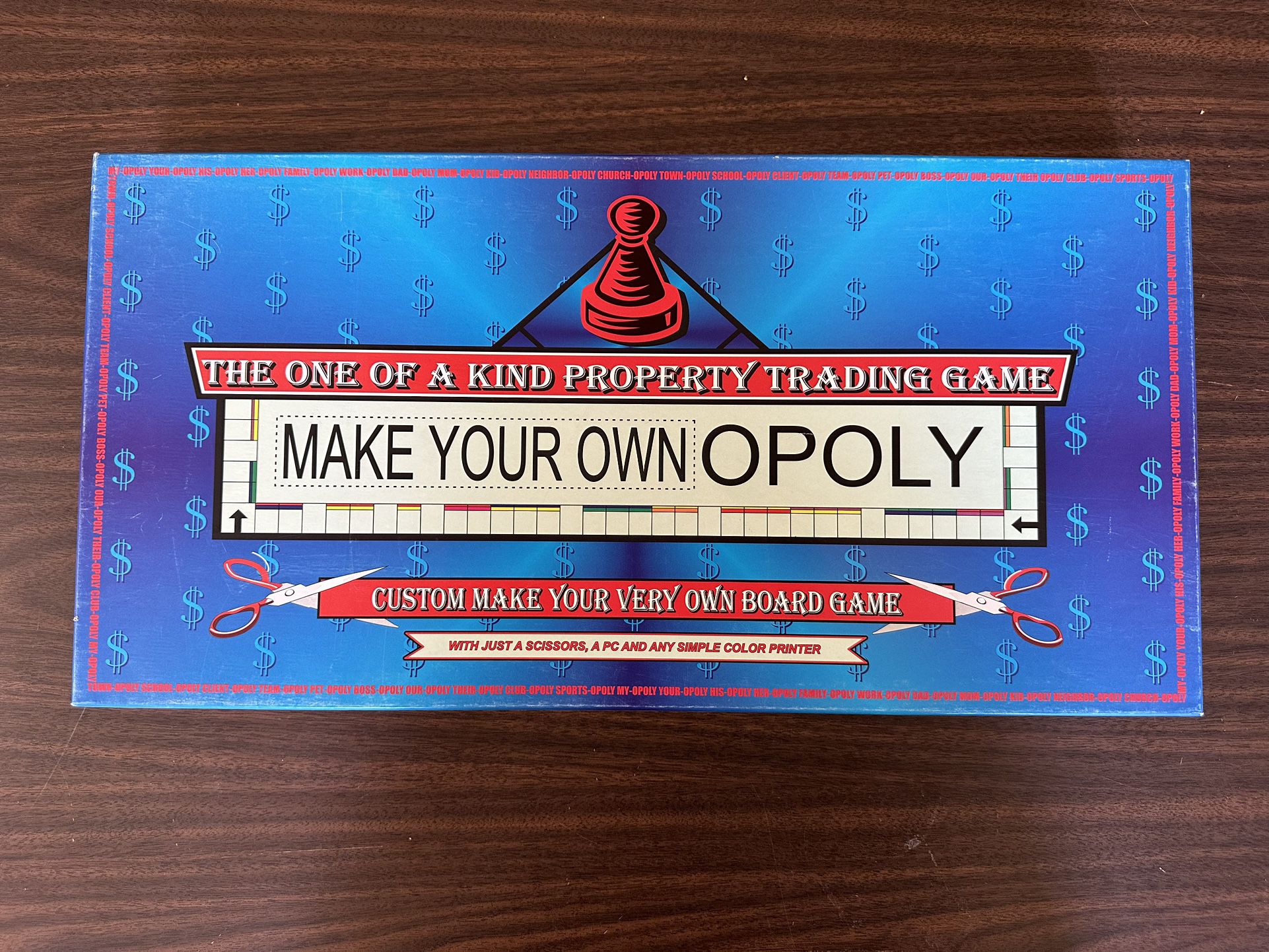 Make Your Own Opoly Board Game