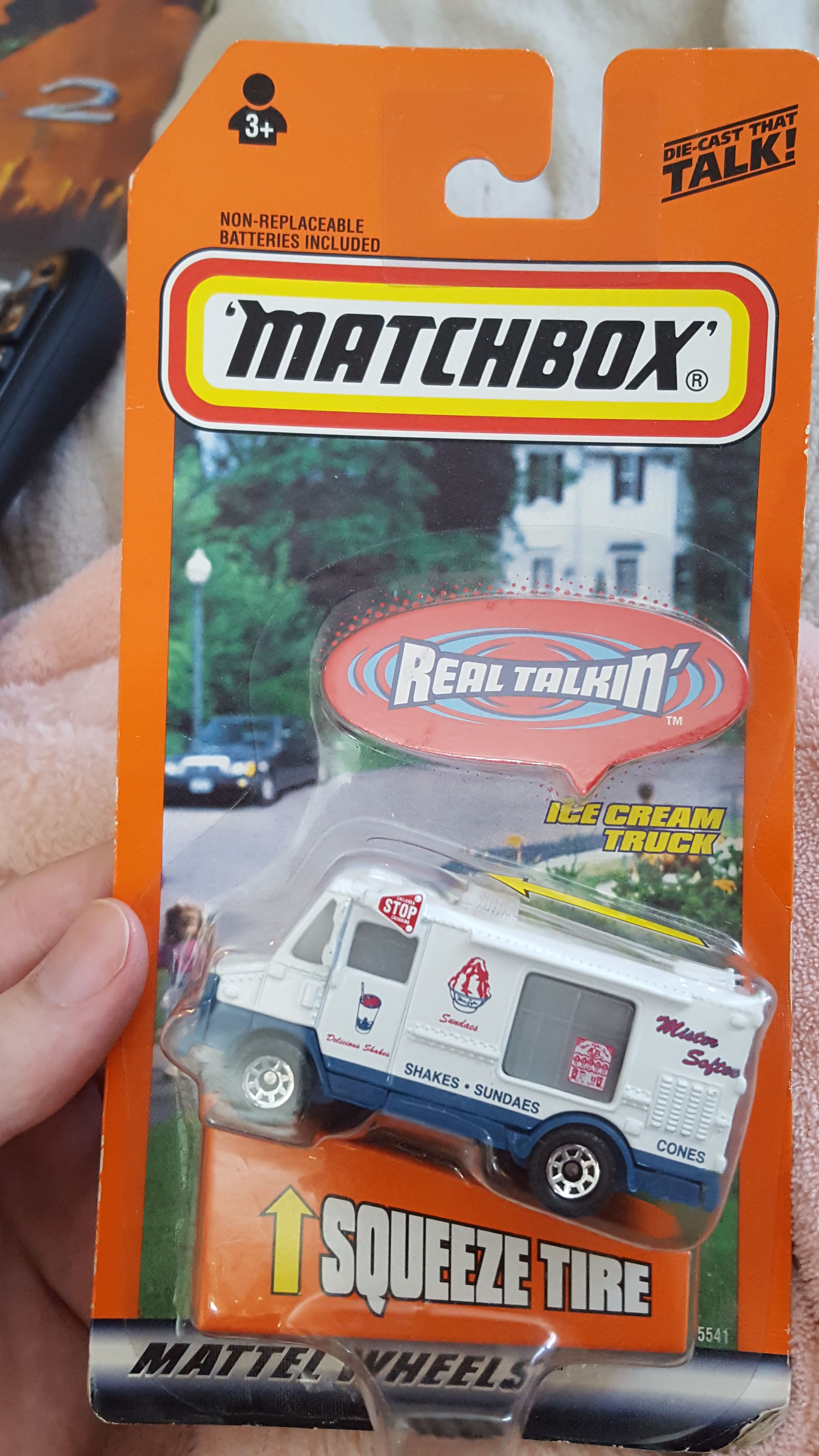 1998 matchbox talking mr softee ice cream truck