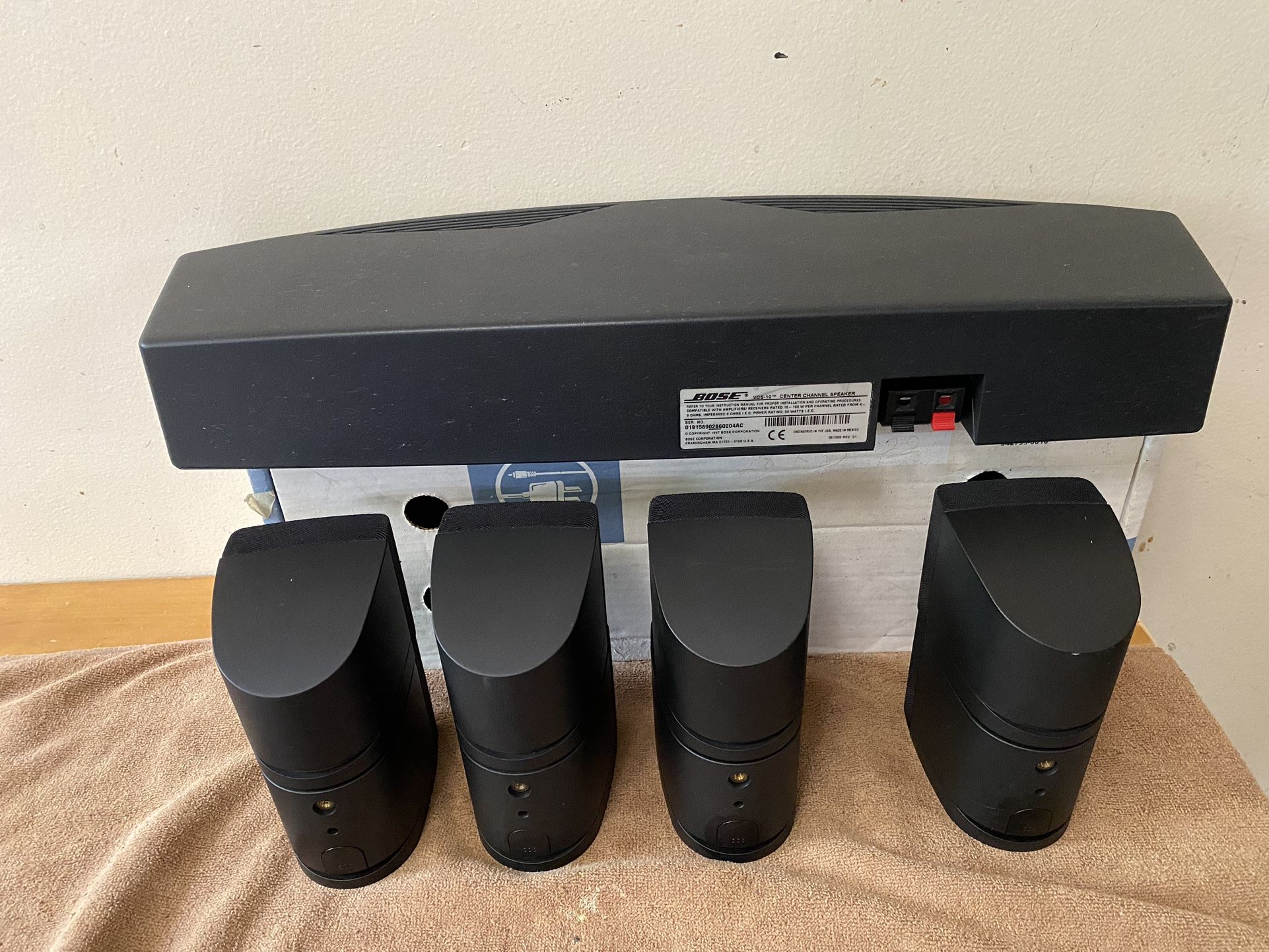 Acoustimass Module Bose Dolby Surround Acoustimass 10 Series Iii