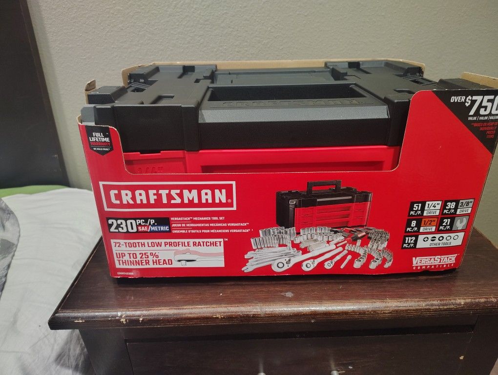 Craftsman 230pc/P. VersaStack