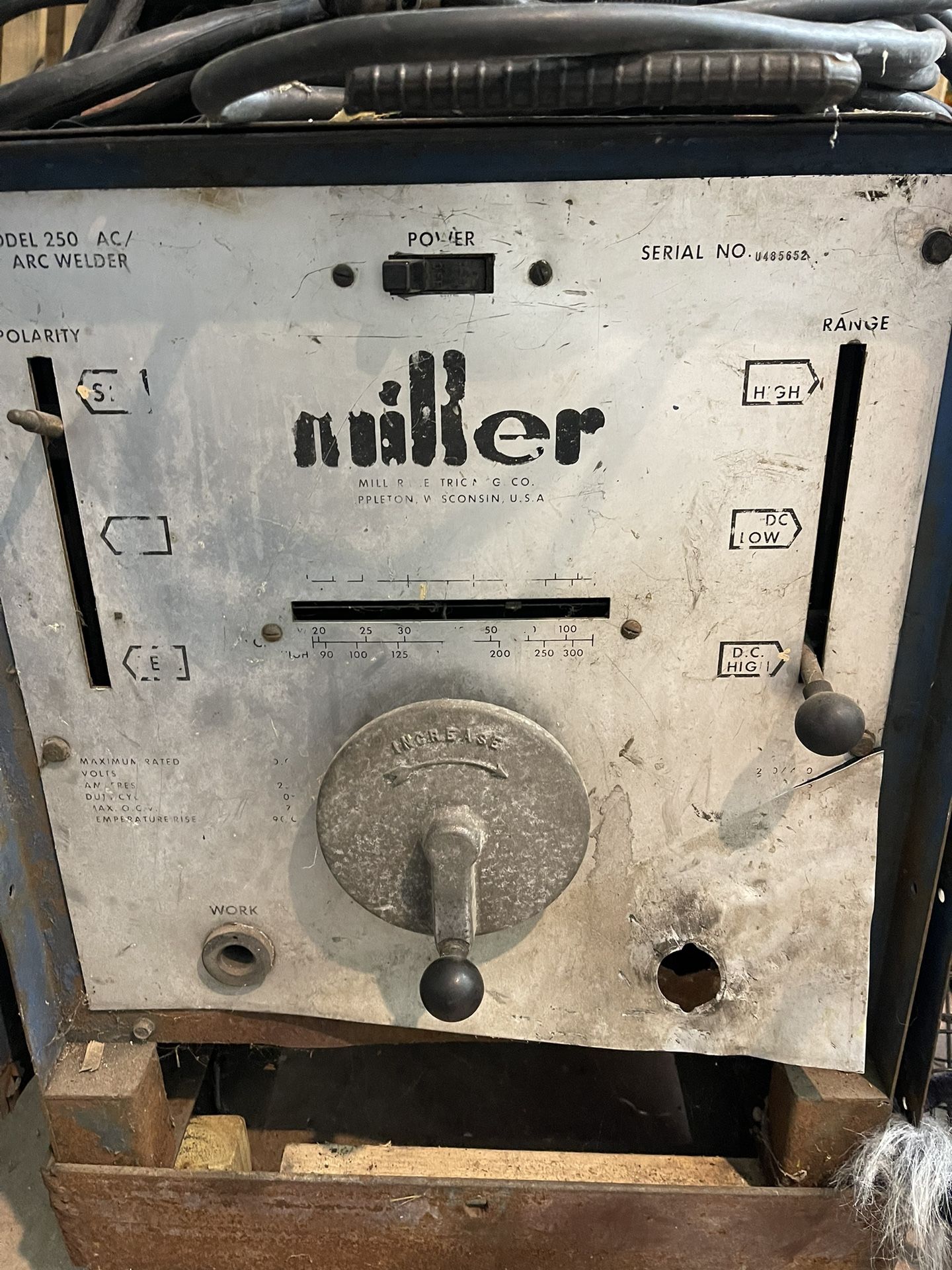 Old Miller Stick Welder. OBO