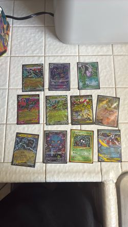 Japanese Pokémon Trading Cards Lot of 11