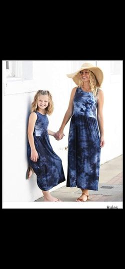 Maxi Dresses  Women's And Children's  Available  In Many Colors 