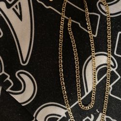 14k Yellow Gold Mariner Diamond Cut Chain 