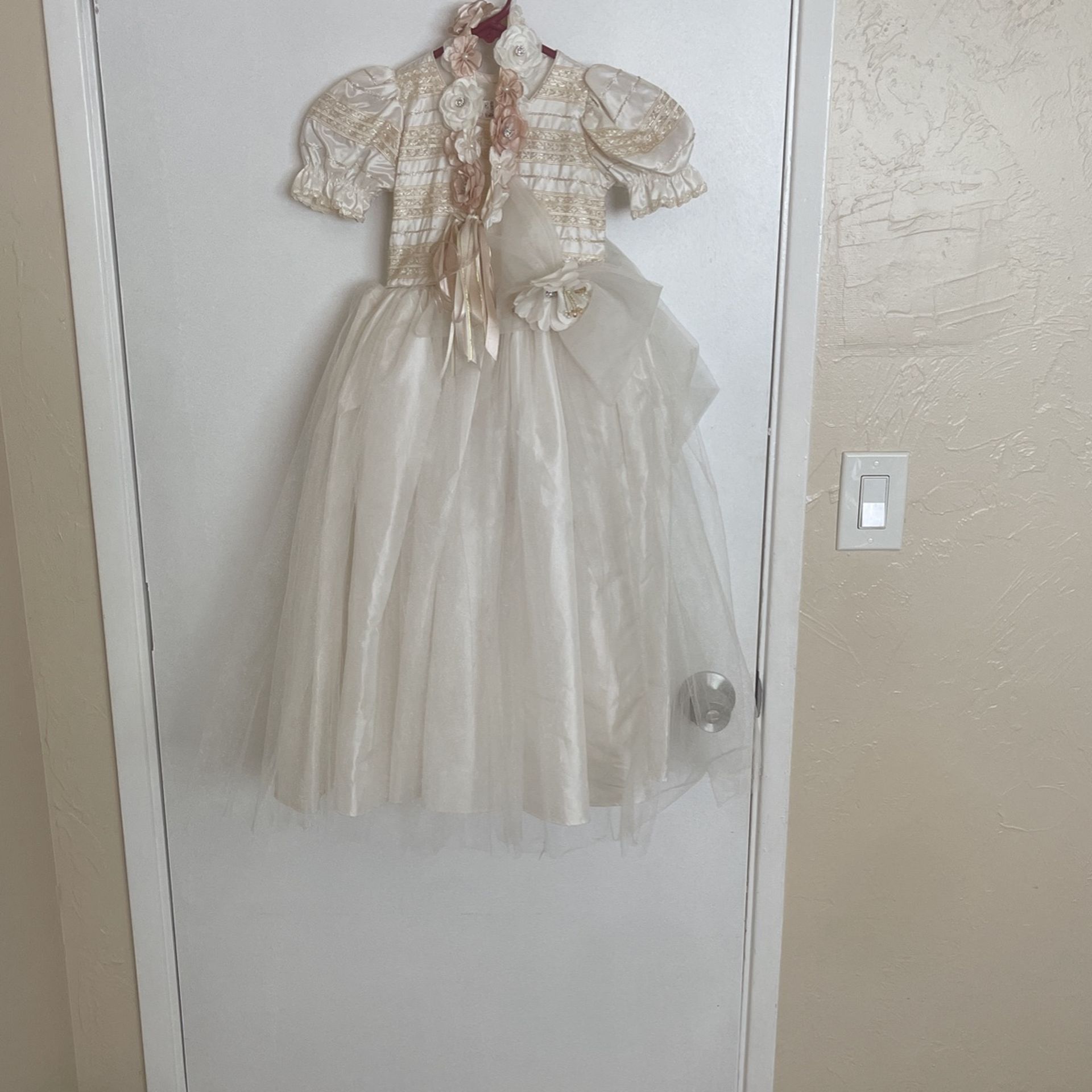 Dress Baptism Size 4 ($100 OBO)