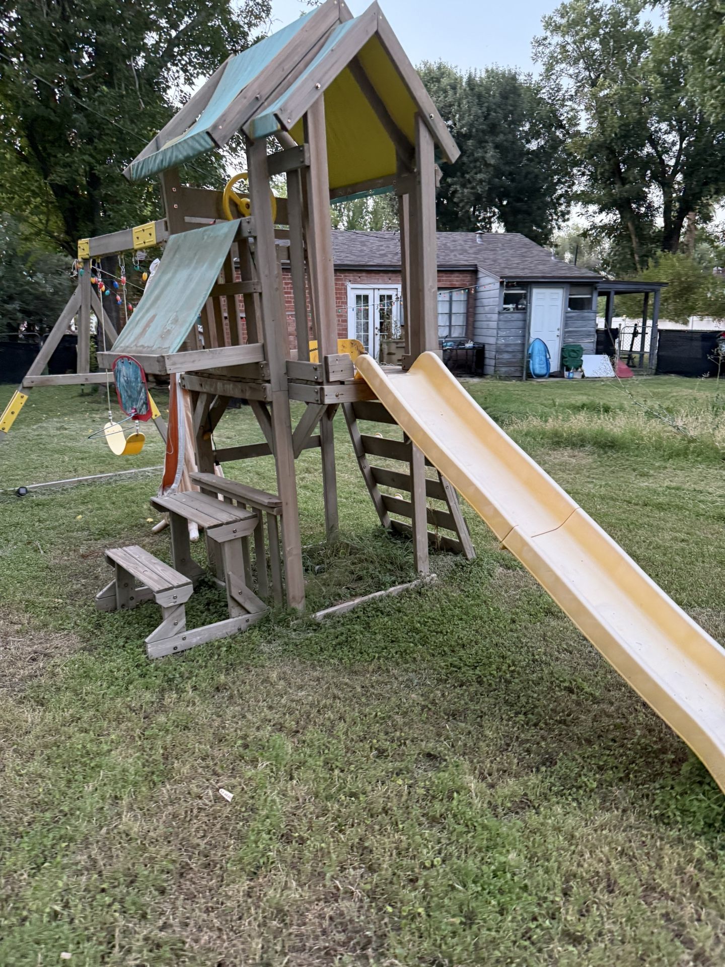Bundle Or Can Sell Separately Trampoline, Shed, Playground