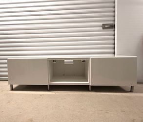 White TV stand