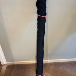 Black Rib Spandex Fabric Roll