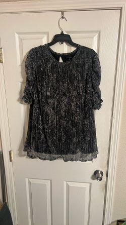 Sara Michelle Flower Women’s Blouse 3Xl