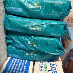 Papmpers Wipes 