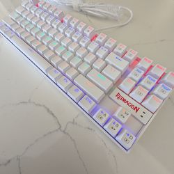 Redragon White Mechanical Gaming Keyboard RGB – Fontana
