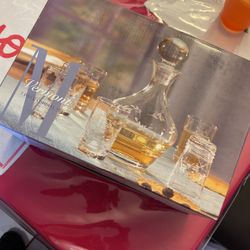 7pc Cordial Set (Fifth Avenue Crystal)