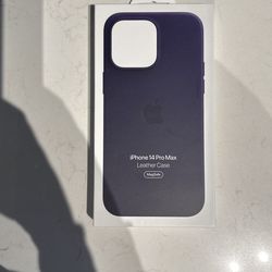 iPhone 14 Pro Max Leather Case