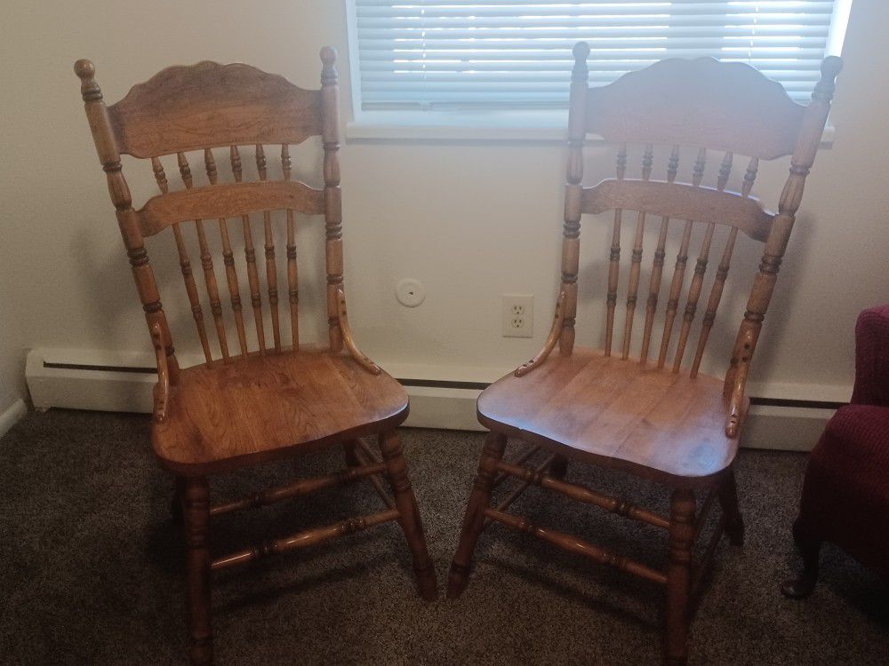 Sturdy Wooden Dining Room Chairs