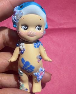 sonny angel blue marine dolphinfigure