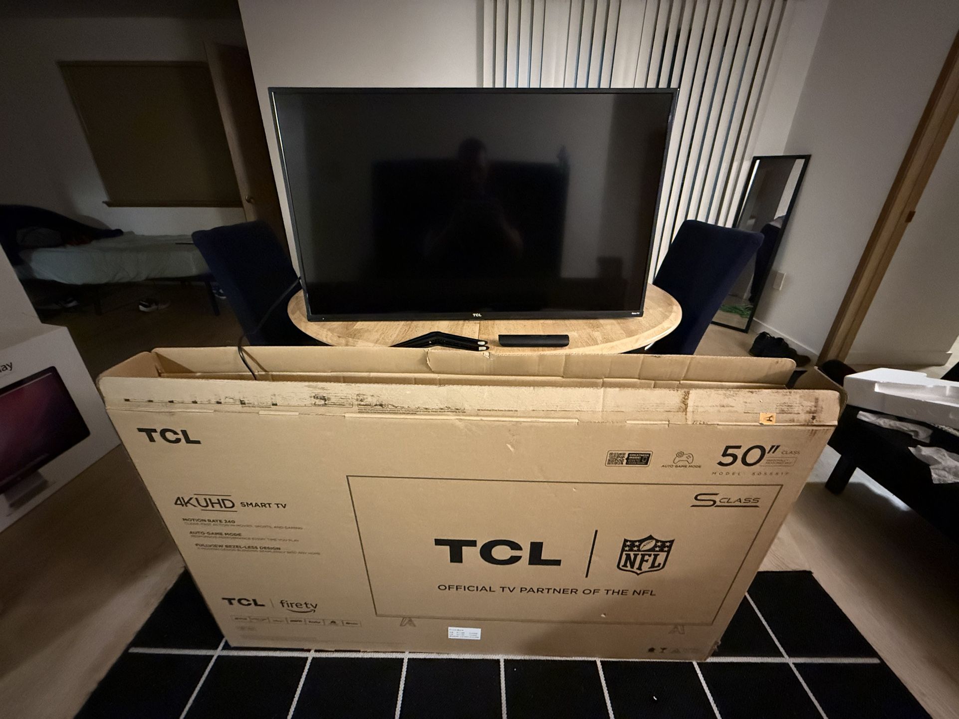 TCL 47-Inch Class S5 UHD 4K LED Smart TV with Fire TV