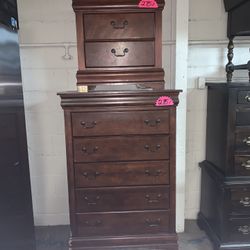 Wooden Brown Dresser 