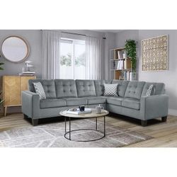 Complete GRAY SECTIONAL ON SALE BLACK FRIDAY