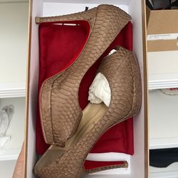 Christian Louboutin Open Toe Heels