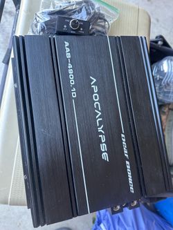 Deaf Bounce 5k car audio amplifier
