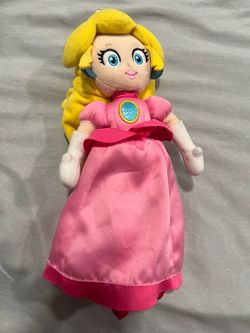 Princess peach plush doll