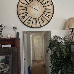Large Magnolia Clock Co. Wall Clock, Waco TX