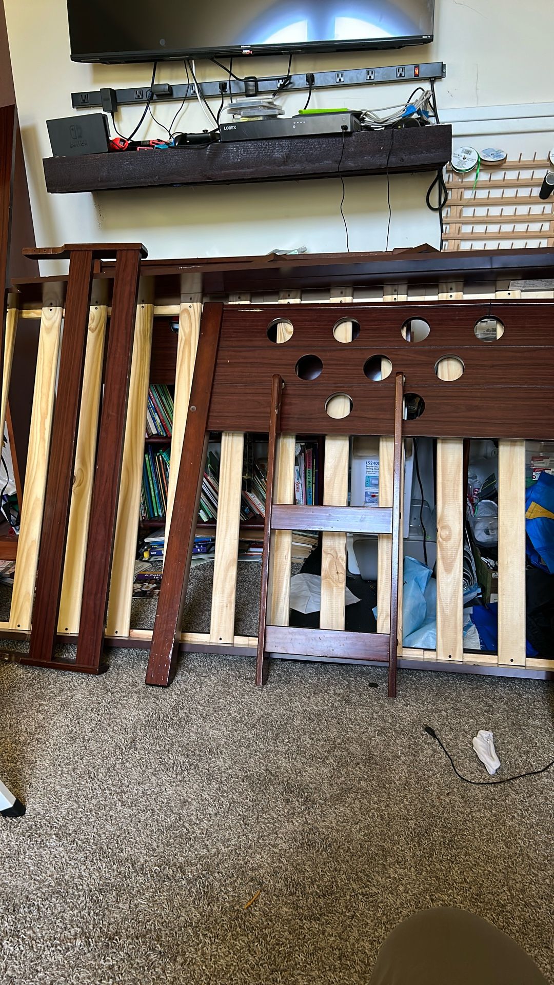 Loft Bed Twin 36in Tall