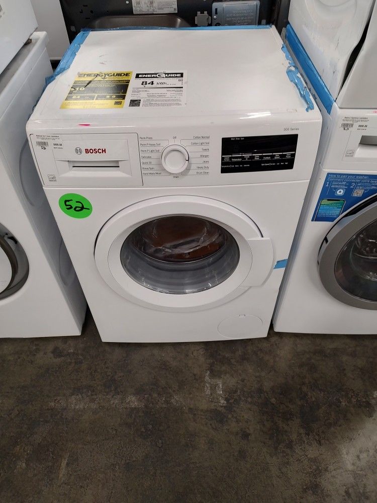 Bosch 300 Series WAT28400UC 24 Inch Front Load Washer