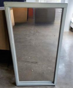 25"W x 48"H Clear Glass Privacy Office Panels | $300