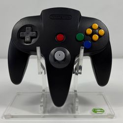 Nintendo 64 N64 Original Controller NUS-005 Black