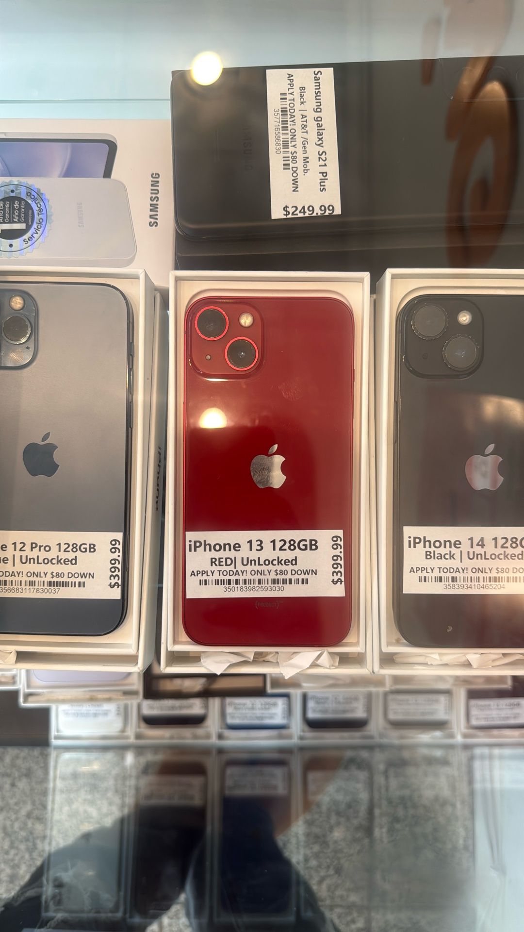 Apple iPhone 13 128 -256GB Blue Unlocked for All Carrier Pro With Tmobile and 11 Gen 12 Mobile ATT Max Verizon Straight Metro 16 spectrum 15
