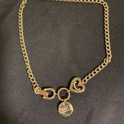 Juicy Couture Gold Color Necklace 