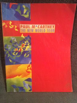 Paul Mc Cartney 1989:1990 Program