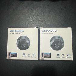 New never used 2 WiFi cameras