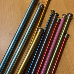 Vintage Aluminum Knitting Needles