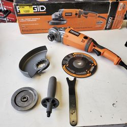 7inch Ridgid grinder