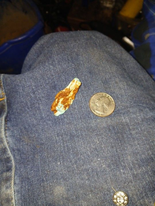 Copper Tourquoise Piece