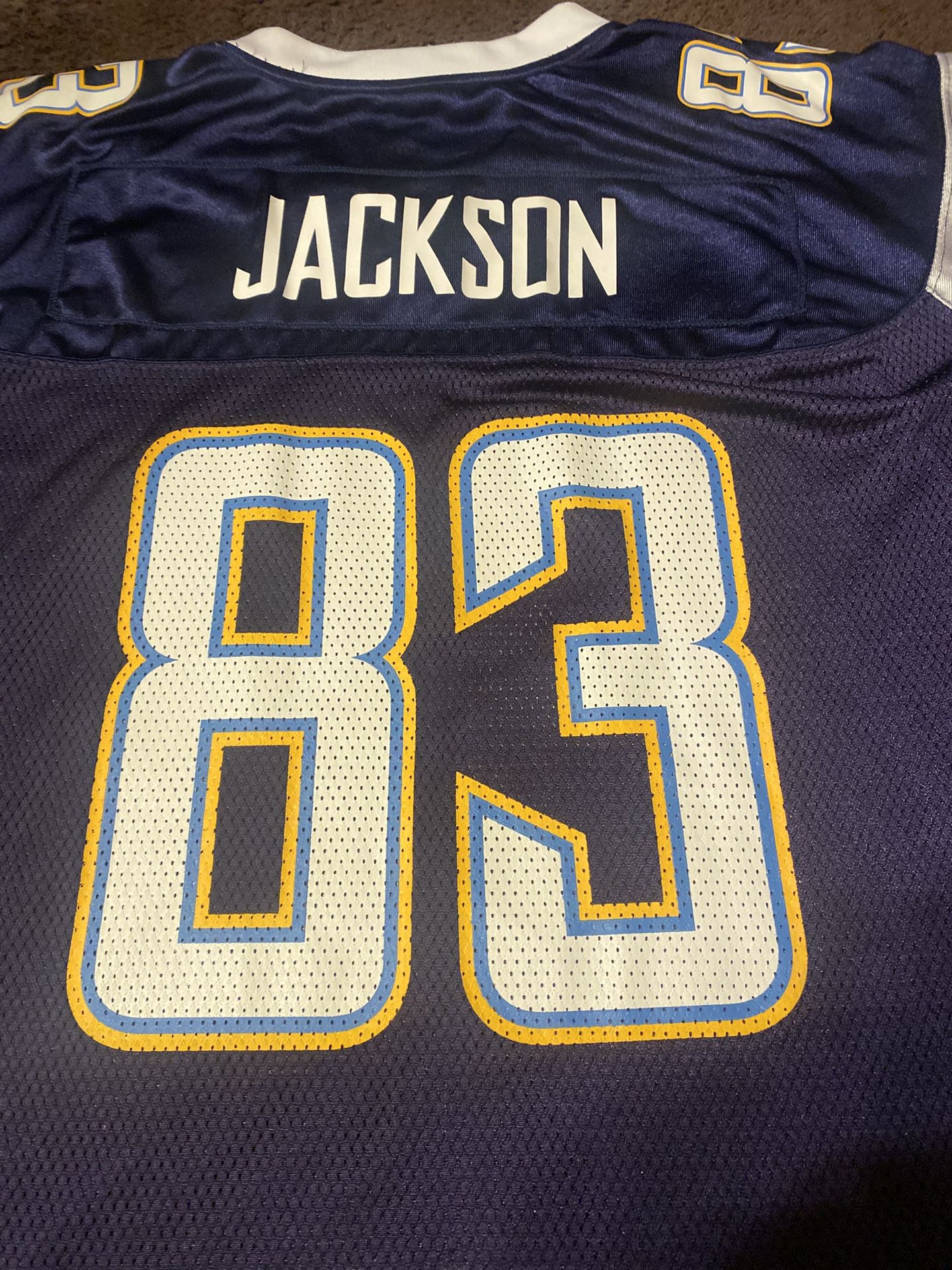 Vintage 2005 San Diego Chargers Vincent Jackson Jersey Size XL