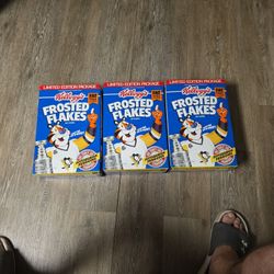Penguins Frosted Flakes Box $13/ Box
