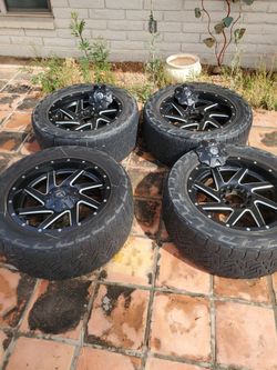 20"x10" Fuel wheels