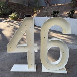Marquee Number