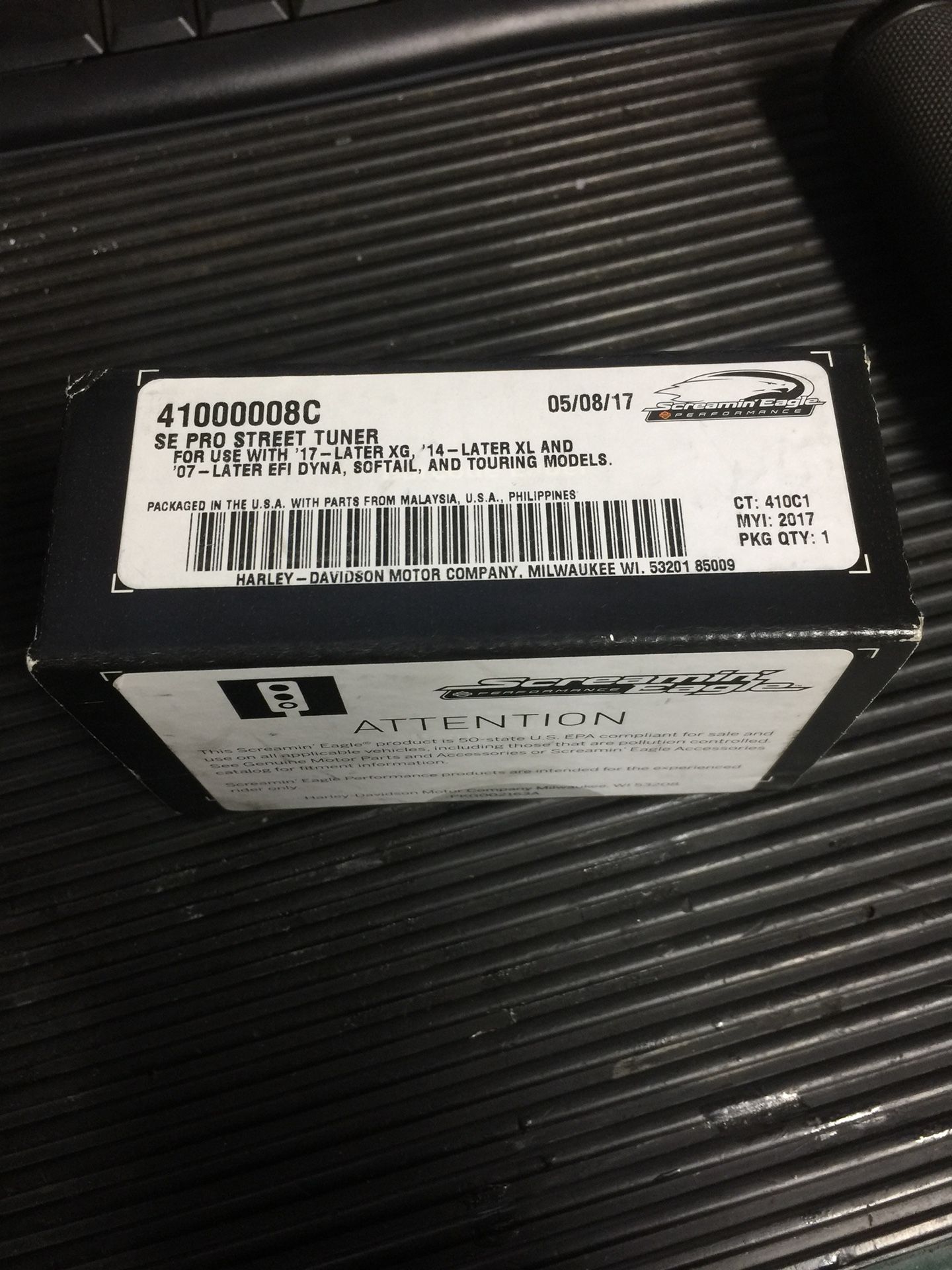 Harley Davidson Screaming eagle pro street tuner