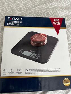 Taylor 11LB Slim Digital Kitchen Scale